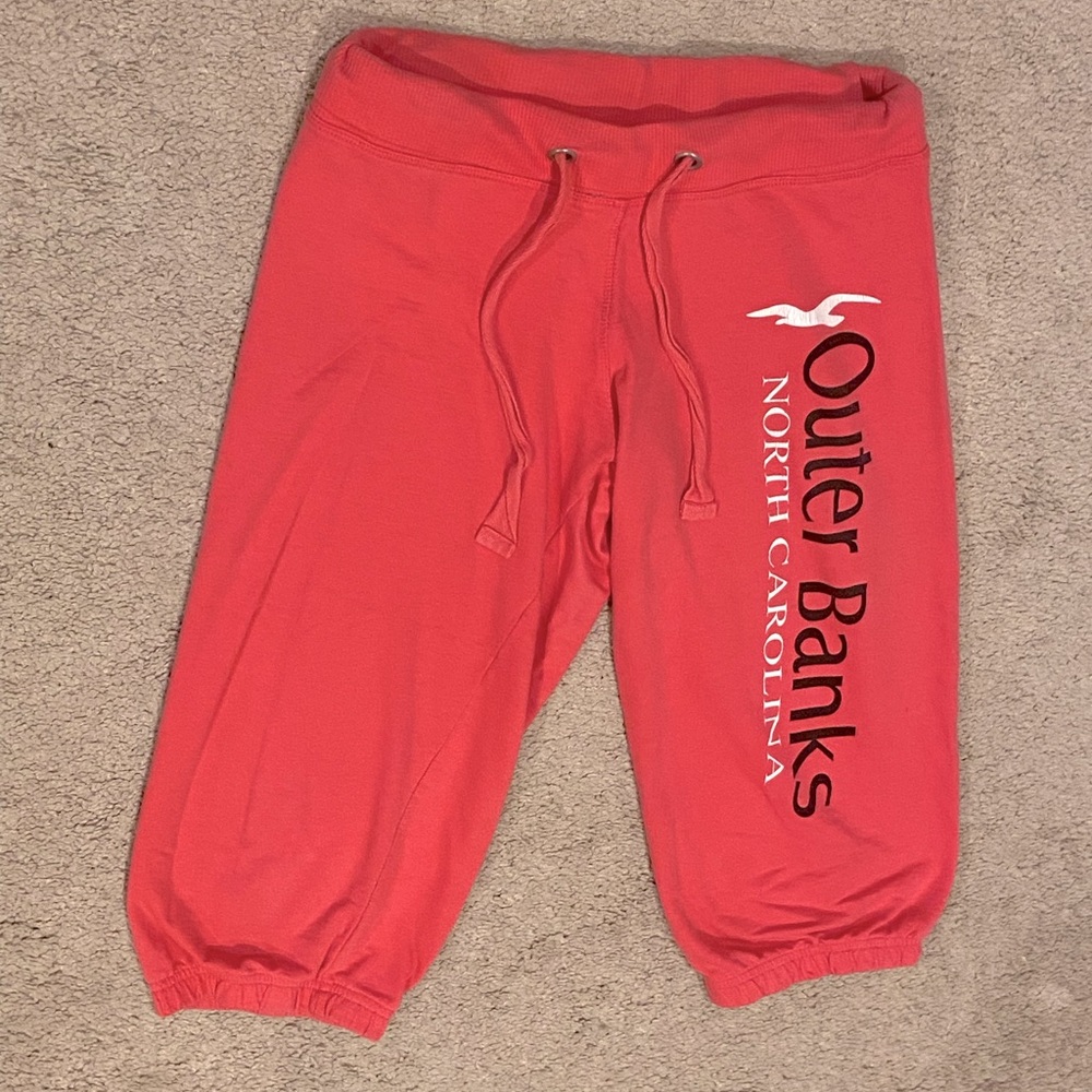 Outer Banks Capri Sweat Pants Coral